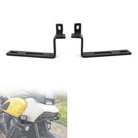Xitomer 4mm Steel Motorcycle Auxiliary Light Mount, Fit for 2023 Pan America 1250 2022 2021 Pan America 1250 2021-2023, Auxiliary Light Bracket fit for Pan America 1250 Led Light Mounts