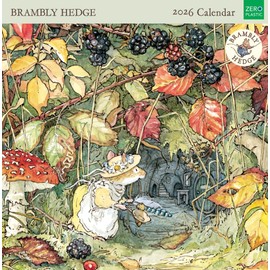 Museums & Galleries Brambly Hedge Kalender 2026 – Monatsansicht Wandkalender UK – 2026 Wandplaner und persönlicher Organizer für Zuhause und Familie
