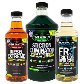 Hot Shot's Secret Trio Diesel Oil and Fuel Additive 128 Fluid Ounces