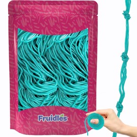 Fruidles Blue Raspberry Licorice Laces, Blue Raspberry Candy for Parties, Birthdays, Events, and Much More (4 Pounds)