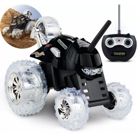 SHARPER IMAGE Thunder Tumbler Toy RC Car for Kids, Remote Control Monster Spinni