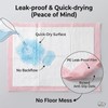 LUPENAN Cat Pee Pads,Super Absorbent,Odor Control with Lavender Scent,Multi Cat,16.9"x11.4"