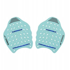 Speedo Unisex-Adult Power Plus Paddle | Swim Training | Hand Paddle, Arctic Glass, XL