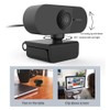 Dpofirs HD 1920x1080 High Resolution Webcam with Built-in Microphone, USB