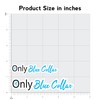 Blue Collar Sticker Welder Sticker Tool, Vinyl Decals for Hard