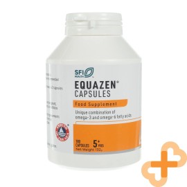 EQUAZEN Omega-3-6 Acides Gras Combinaison Supplément Brain Fonction 180 Capsules