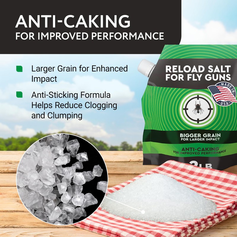 Impresa 2 lbs. Salt for Fly Shooters - Large Grain
