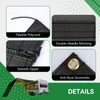 RVINGPRO RV Awning Shade Screen with Zipper 9' x 15'3'',
