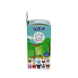 PME Cupcake Decorating Kit with Edible Toppers, Dinosaur