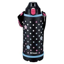 タイガー 水筒 800ml 直飲み コップ 付 2WAY ステンレス ボトル ポーチ付き サハラ ブルーフラワー MBO-E080-A Tiger
