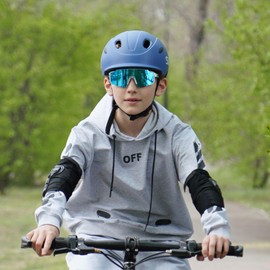 DUCO Polarized Kids Sunglasses Youth Sports Cycling Shades Lightweight Frame UV400 Child Boys Girls Baseball SunGlasses DK310