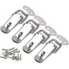 Litensh 4PCS Stainless Steel Tension Clasp, 56mm Lever Clasp, Spring