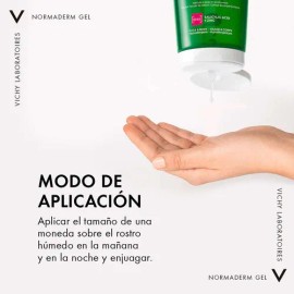 Gel De Limpieza Facial Vichy Normaderm 200 Ml