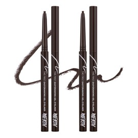 Merge The First Easy Drawing Gel Eyeliner 0.14g, EG2 Chestnut, 2 pcs / 머지 더 퍼스트 이지드로잉 젤 아이라이너 0.14g, EG2 체스트넛, 2개