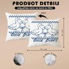 Cute Goose Themed Decorative Throw Pillow Cover 18x18 Inch