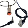 YFFSFDC Motorcycle Handlebar Switch 12V LED ATV Bike LED Warning