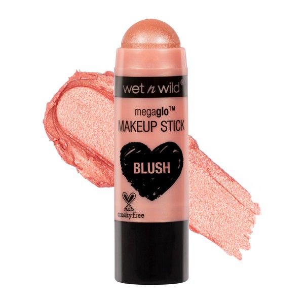 wet n wild MegaGlo Makeup Stick, Buildable Color, Versatile Use,