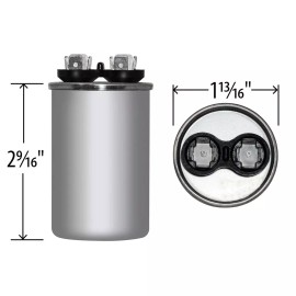 Jard 30 uF/MFD 370 VAC 50/60Hz Run Capacitor Replaces Kolpak 325P306H37M30A