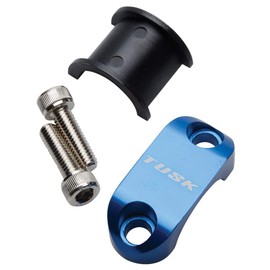 Tusk Billet Rotating Bar Clamp Blue For Suzuki RM125 1996-2007