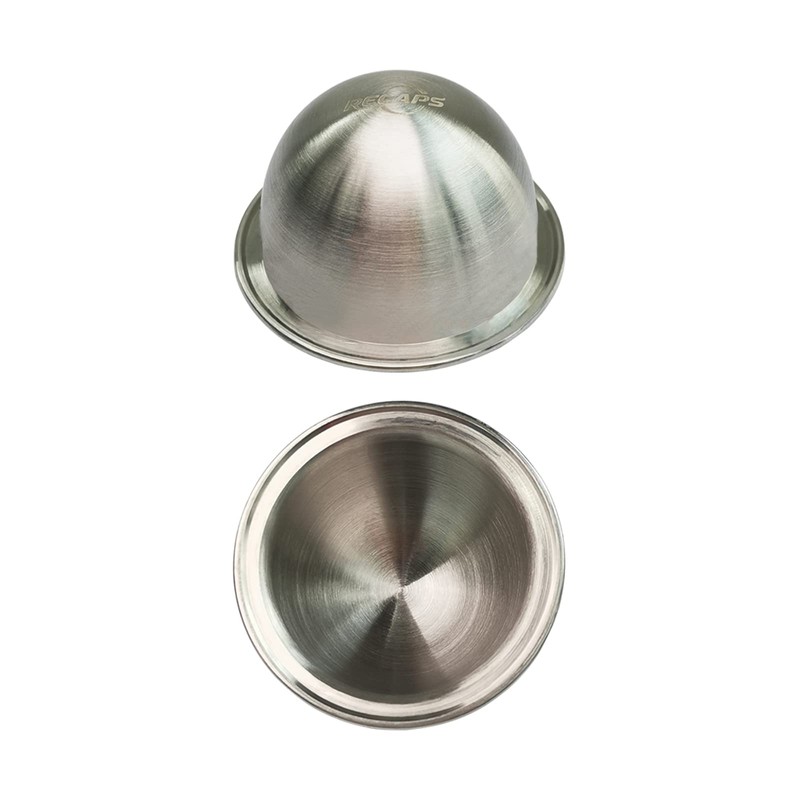 RECAPS Only 1 Stainless Steel Refillable Filter Reusable Pod Compatible