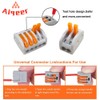 Aiqeer 40 Pcs Lever-Nut Wire Connectors Set, Conductor Compact Wire