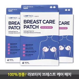 Labotache 라보타치 브레스트 케어 4매입/2회분 3개 [라보타치 베노라이트] Labotach Breast Care 4 Sheets/2 Treatments 3 Pack [Labotach Benolite]