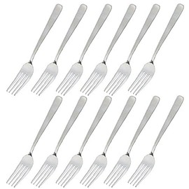Nagao Lilac Dessert Forks, Set of 12, 18-8 Stainless Steel, Made in Japan