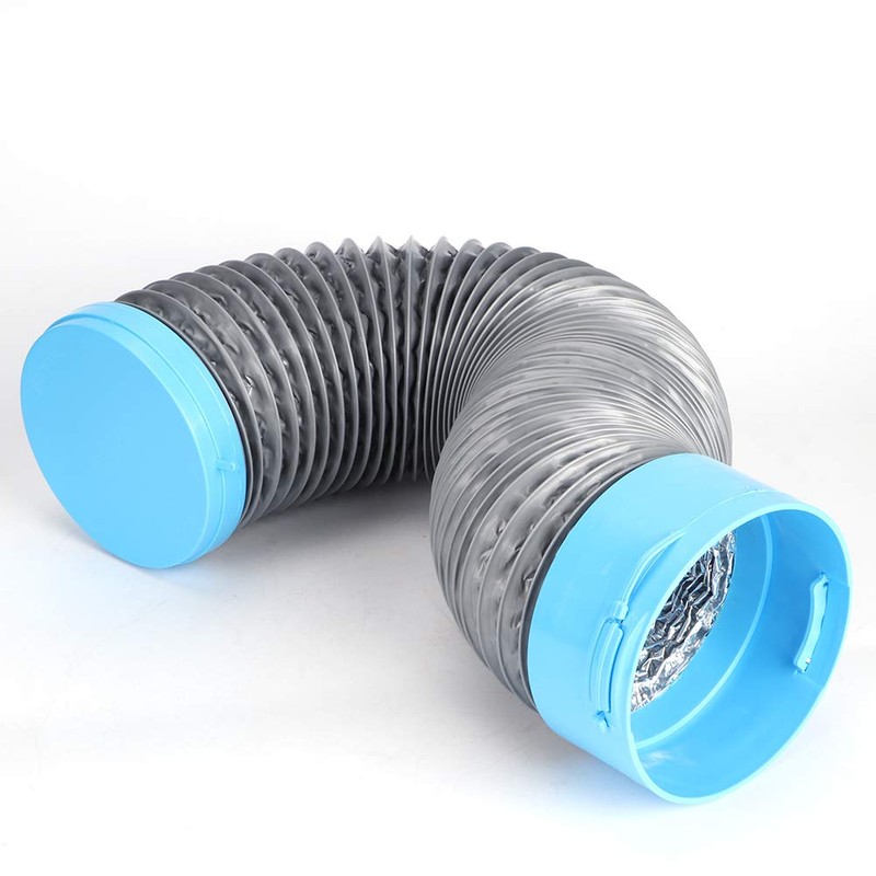 QANYEGN Air Ventilation Tube, Flexible Aluminum Ducting, Heavy Duty Puncture