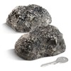 com-four® Key Stone, Stone with Secret Compartment, Key Hiding Place