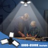 Aoretic LED Garage Lights Bulb 2 Pack -80W, 8000LM 6500K