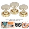 500set Metal Studs Rivets 8mm DIY Iron Double Flat Uniform