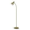 LEPOWER Metal Floor Lamp, Adjustable Goose Neck Standing Lamp with Heavy Metal Based, E26 Lamp Base, Torchiere Light for Living Room, Bedroom, Study Room and Office