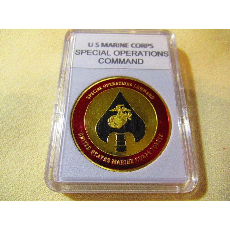US MARINE CORPS SPECIAL OPERATIONS COMMAND Challenge Coin