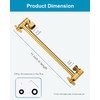 11 Inch Adjustable Shower Head Extension Arm With Locking Set