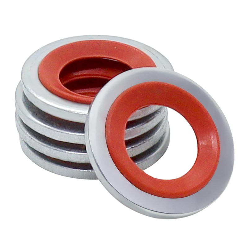Air Conditioning Compressor Port Seal Washer Kit A/C Gasket Assortment