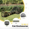 Unbranded Outdoor Cat Dog Enclosures 3-in-1 Portable Catio w/ Cat