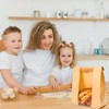 Moretoes Sourdough Paper Bread Bags, 100 Packs Bread Bags for