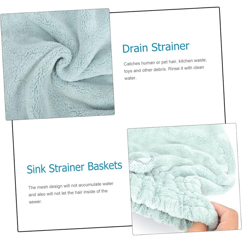 Housoutil Gorro De Secado Doméstico Toalla Cabello Microfibra Duradero y