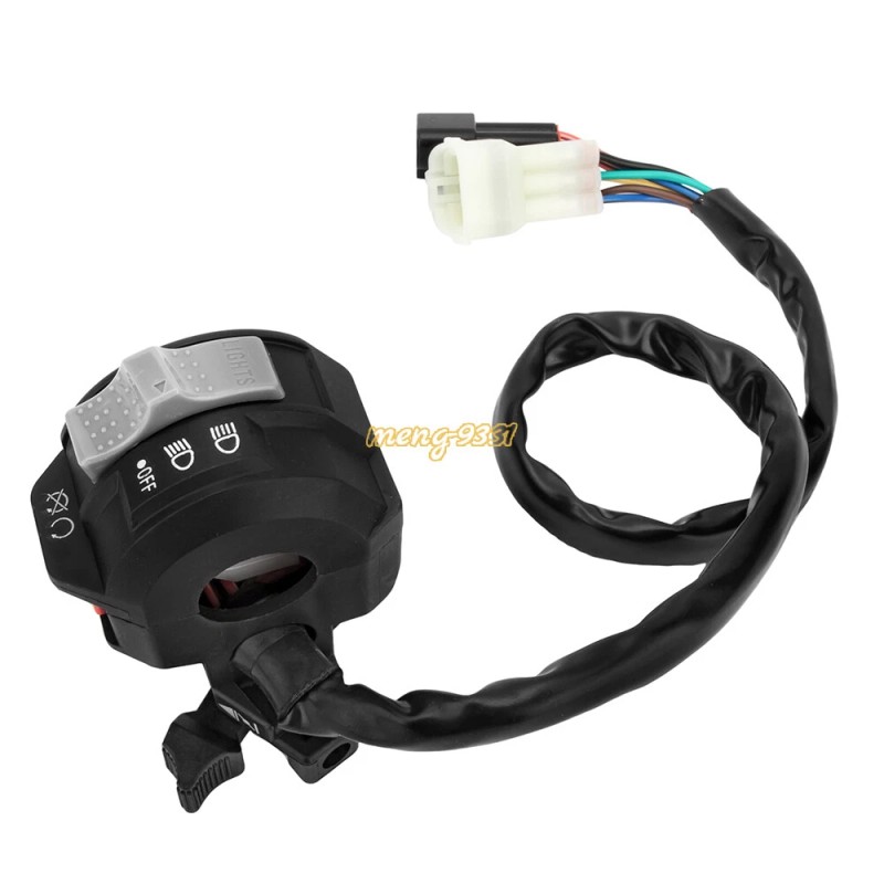 MATI Left Handlebar Start Stop Switch Headlight for Yamaha Big