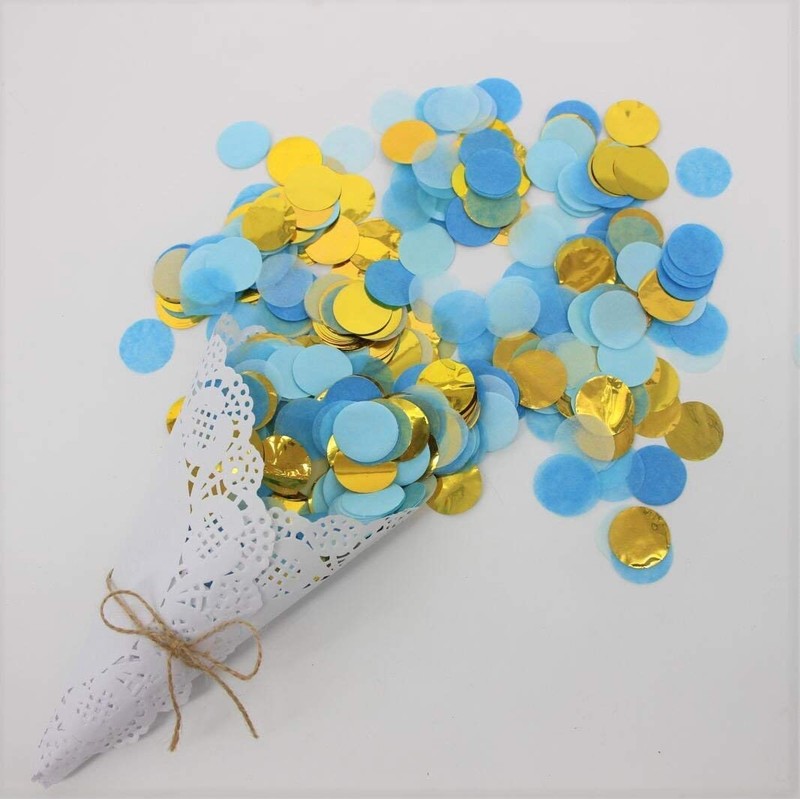 Small Circle Confetti for Party Decor 10mm - Pack of
