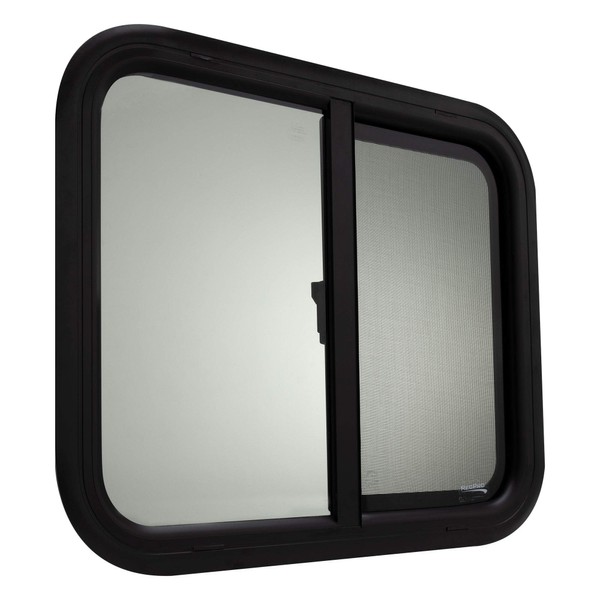RecPro RV Window | 24"W x 20"H | Teardrop Style