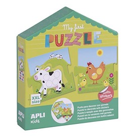 Apli Europe 17656 My First Puzzle with Gomets, Multi-Coloured
