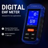 KENMIC Rechargeable EMF Meter, Handheld Electromagnetic Field Detector with Digital