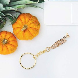Keyring, Modern Musical Instruments, Key Fob, Trumpet Pendant, Key Fo