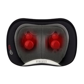 HoMedics 3D Shiatsu Full-Body Massager with Therapeutic Vibration, Soothing Heat with Deep-Kneading Massage Helps Release Tension in Neck, Back, Shoul