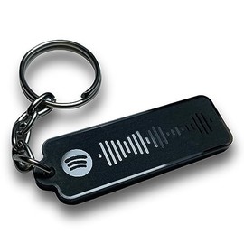 Llavero personalizado con código escaneable Spotify ideal para regalo
