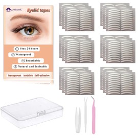 1200Pcs 2.5MM Premium Quality Complexion Natural Invisible Single Side Eyelid Tape Stickers Medical-use Fiber Eyelid Lift Strip, Instant Eye Lift Without Surgery, Perfect for Uneven Mono-Eyelids