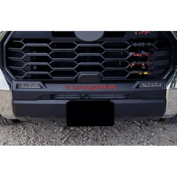 Advanced Trims 2022 2023 2024 25 Red Front Emblem TUNDRA