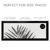pf+a REAL GLASS Black Panoramic Frame For 12x5 Photo -