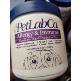 PetLabCo.  ALLERGY & IMMUNE  Soft Chew For LARGE Dogs - 180G
